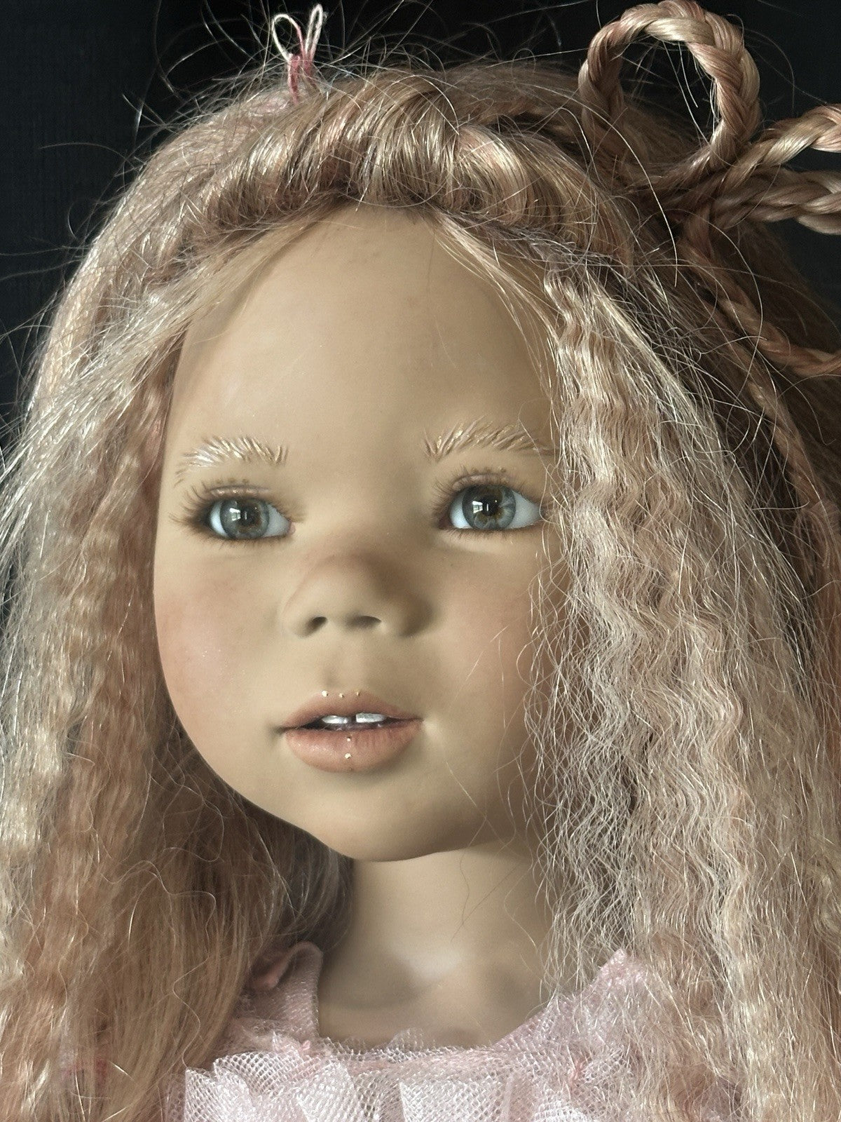 Collectible German Annette Himstedt Vinyl 31” Doll “Efli” Atlantis Series LE 377