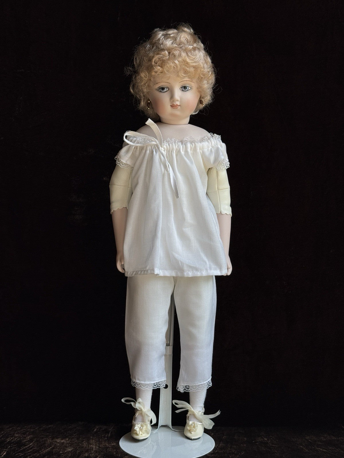 Vintage 19.5” Reproduction of Antique French Huret Fashion Doll By Muriel Kramer
