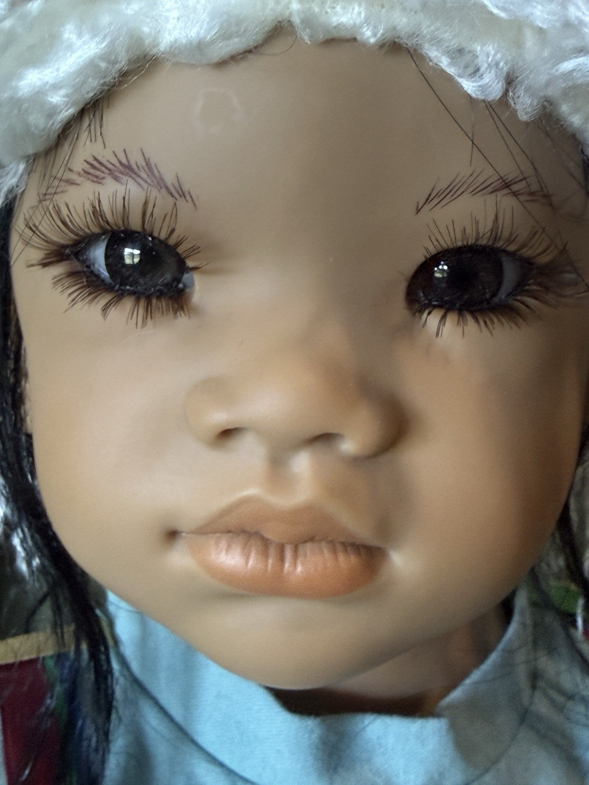 Vinyl Annette Himstedt 25” Doll “Kima” 1994 Box/COA