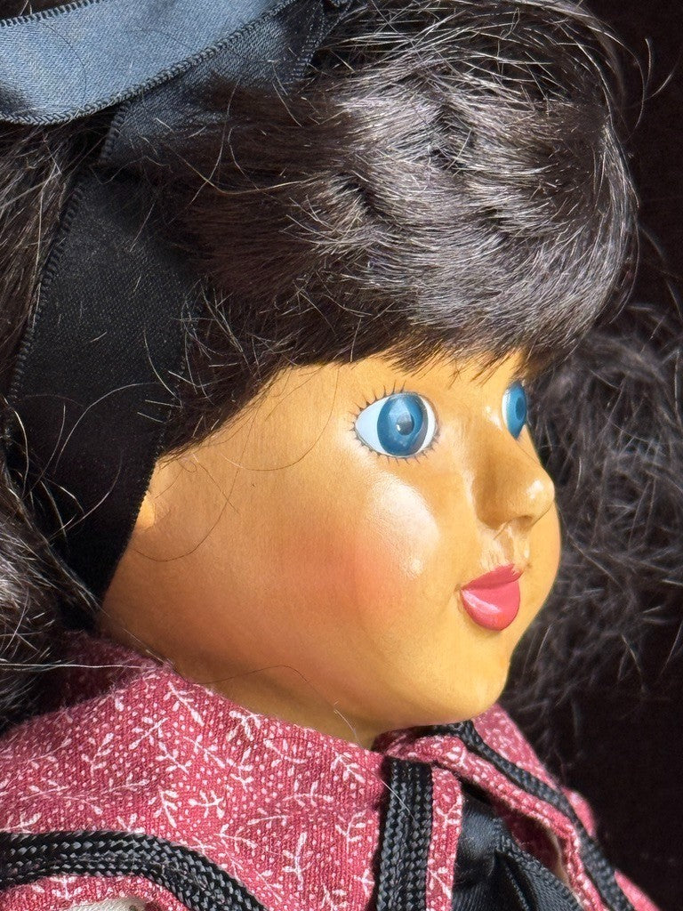 Collectible Robert Raikes 18” Wooden Morning Meadow Abigail Doll