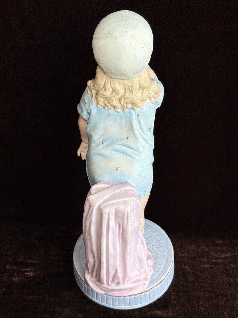 Large Antique German 13.75” Gebruder Heubach Figurine of Character Doll