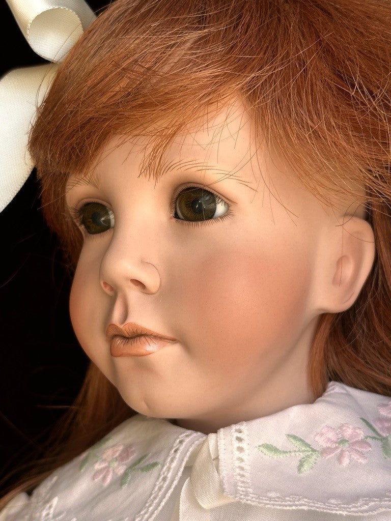 Collectible Porcelain 23.5" Linda Mason Originals Daniella Doll LE 100