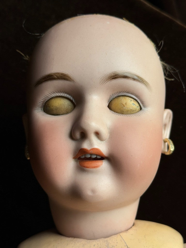 Antique German 29” Heinrich Handwerck 109 Dep Bisque Head Doll