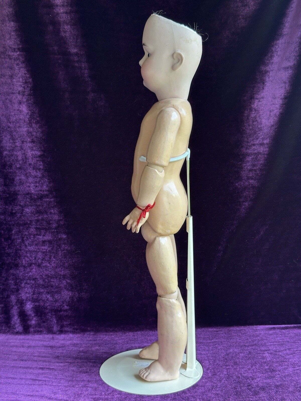 Antique German 20” Kestner 168 Bisque Head Gipsy Doll