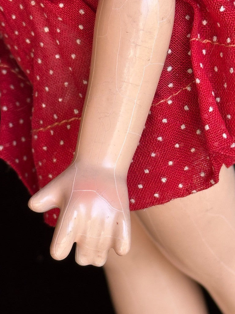 Vintage Effanbee 14" Composition Suzanne Doll with Original Tag