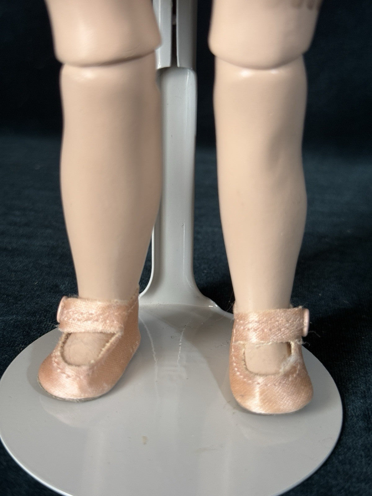 Porcelain/Composition Reproduction of Antique French Jumeau Bleuette 11” Doll