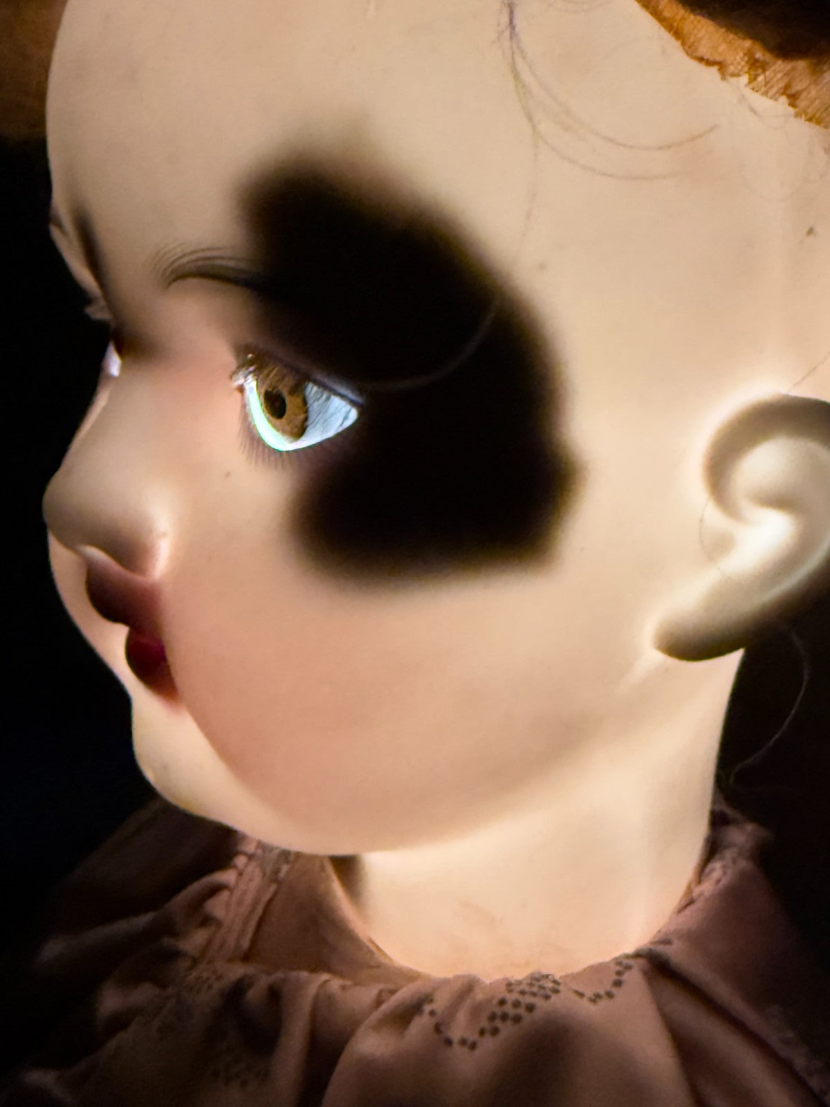 Large Antique German 31" Armand Marseille 390 Bisque Head Doll