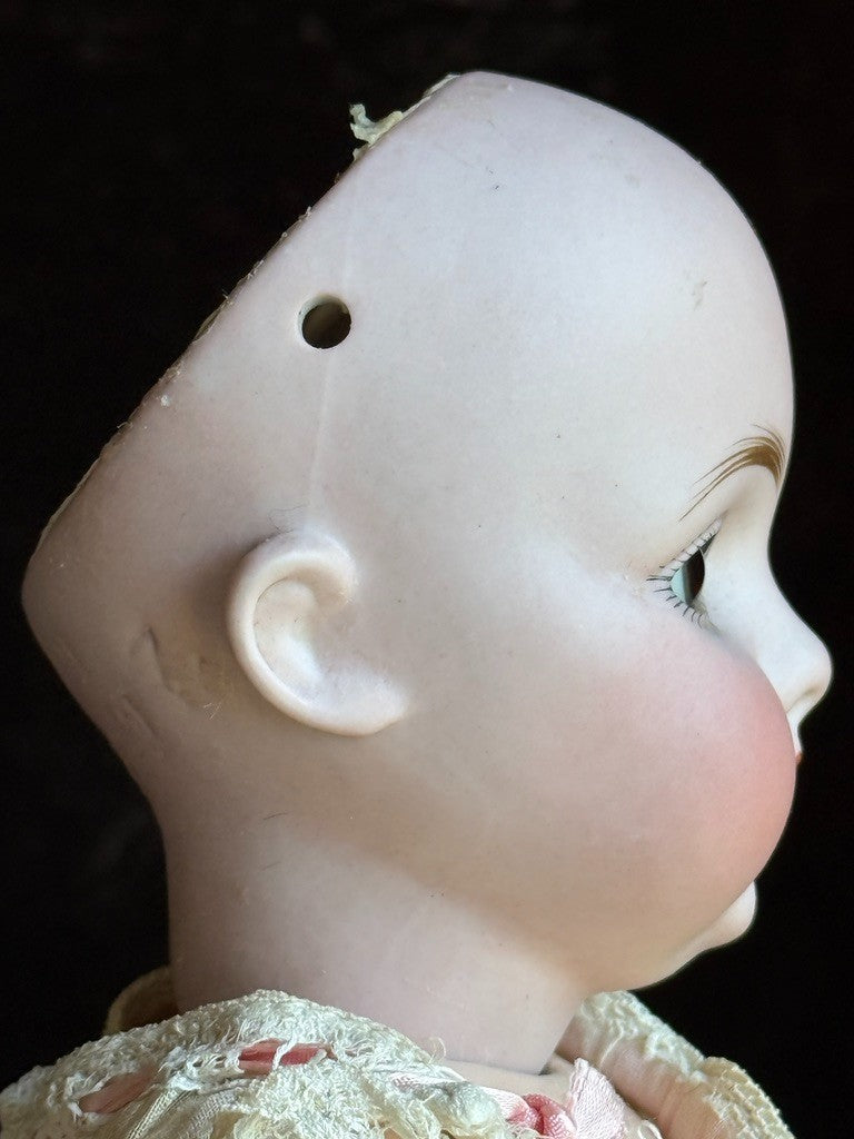 Antique German 14” Kestner 143 Bisque Head Doll
