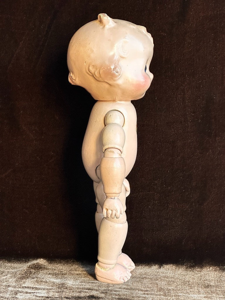 Vintage 11" Cameo Kallus JOY Composition/Wood Doll