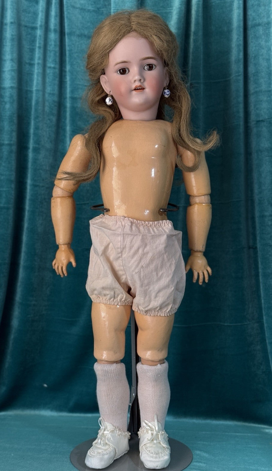 Antique German Simon Halbig  Handwerck Mold 119 Bisque Head 27” Doll