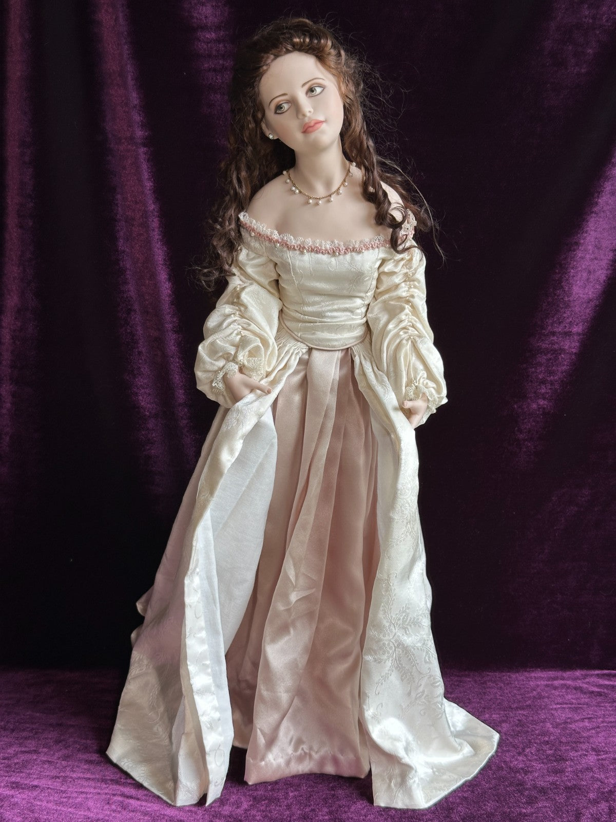 OOAK Artist Francirek & Oliveira Porcelain 22.5” Doll Constance LE 10