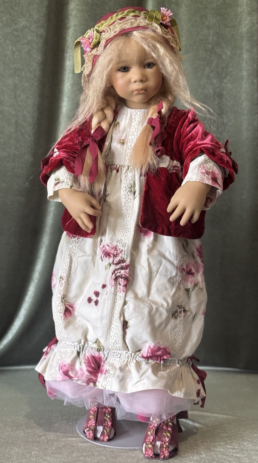 Collectible Vinyl Annette Himstedt 32” Doll “Mascha” Limited Edition 277