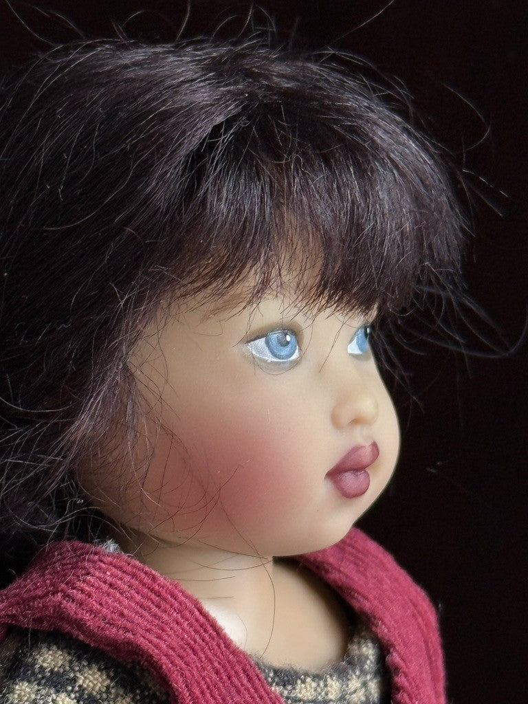 Collectible 7.5" Helen Kish ZSU ZSE Asian Riley's Friend Doll Jointed Limbs