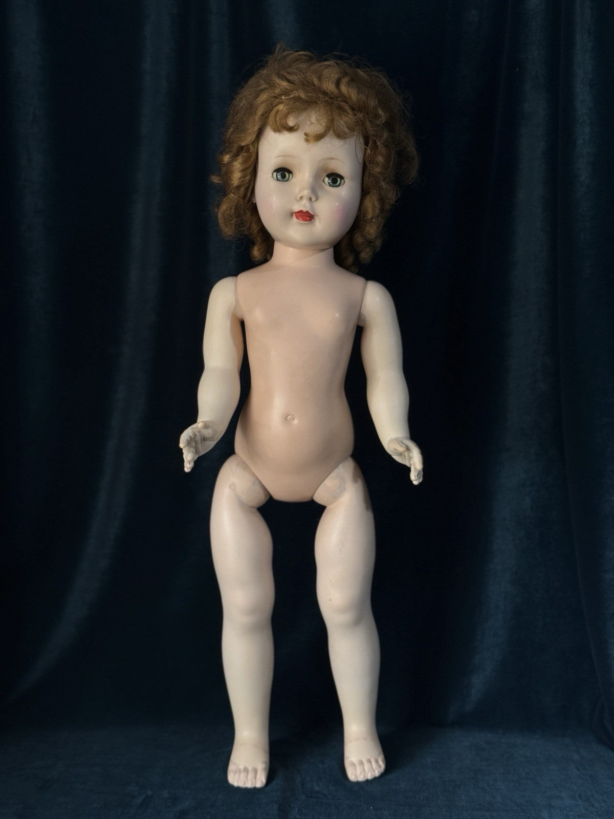 Lot Of 5 Vintage American Character Plastic 14”-23” Dolls For Project/Repair