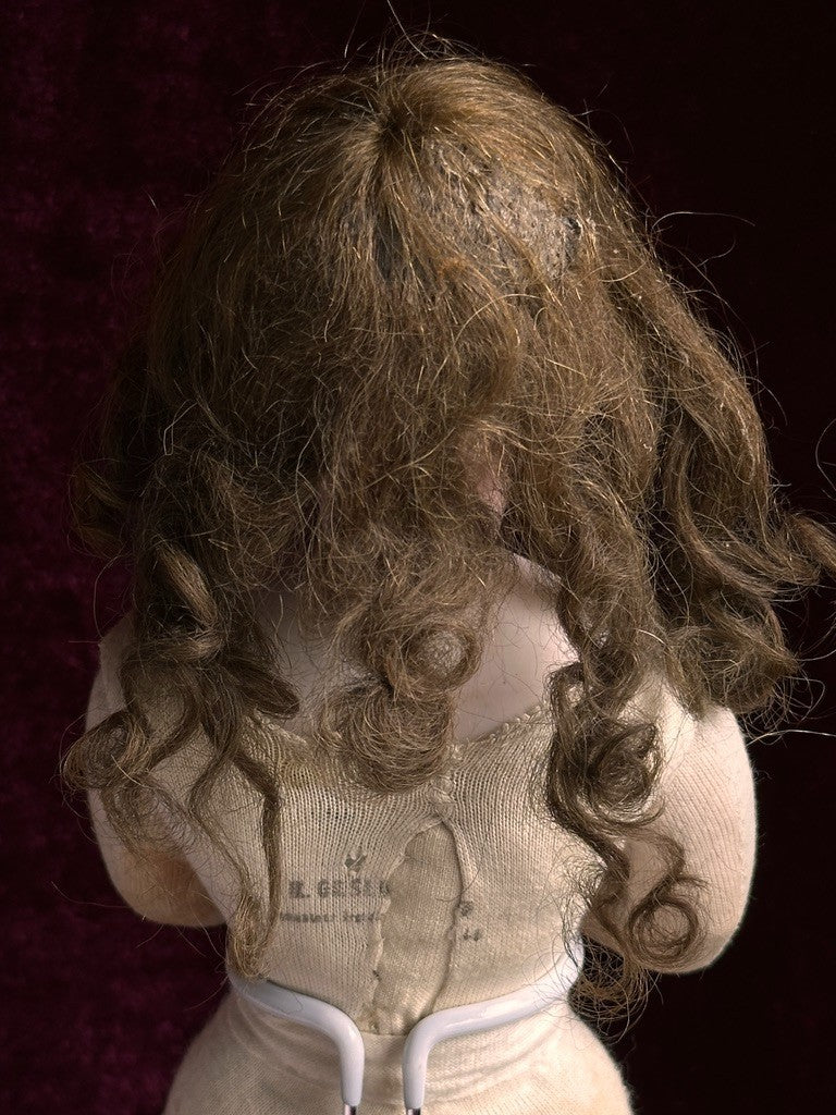 RESERVED 1st PAYMENT Rare Antique French 12” Francis Gaultier Bisque Head Gesland Body Bebe Doll