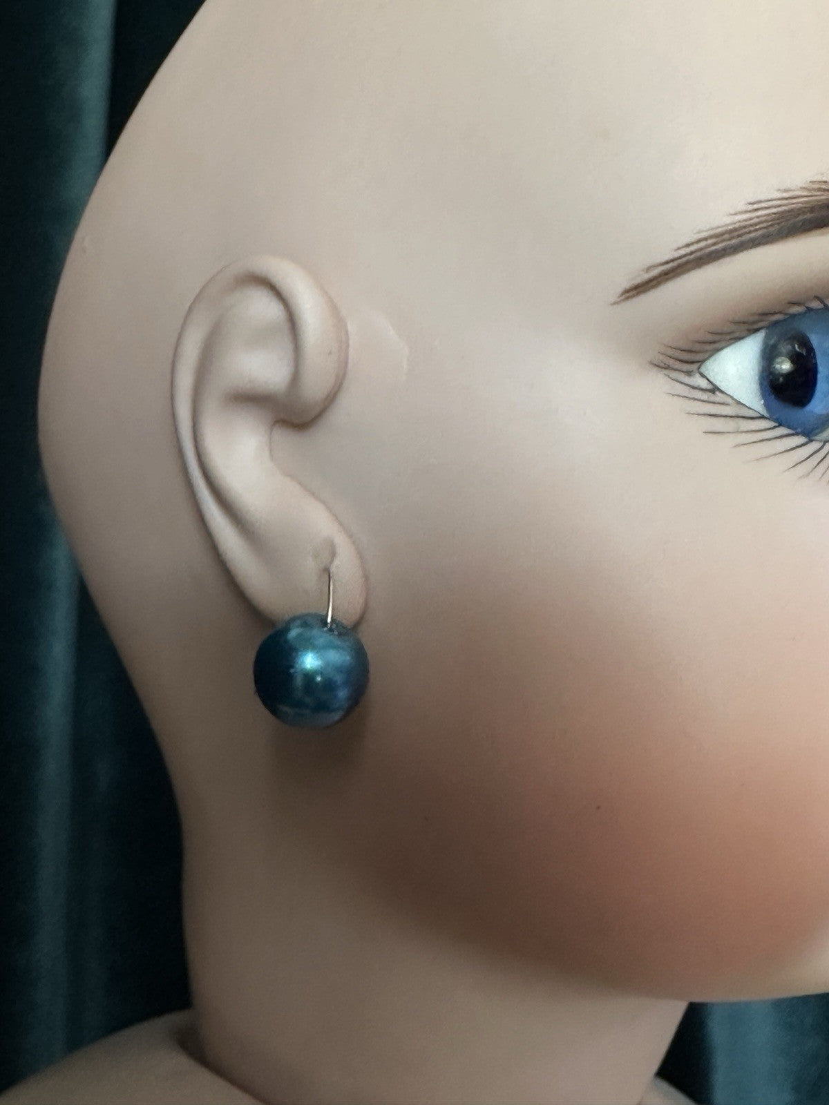 Artist Reproduction of French  Jumeau 27” Doll Porcelain Head Seeley Body