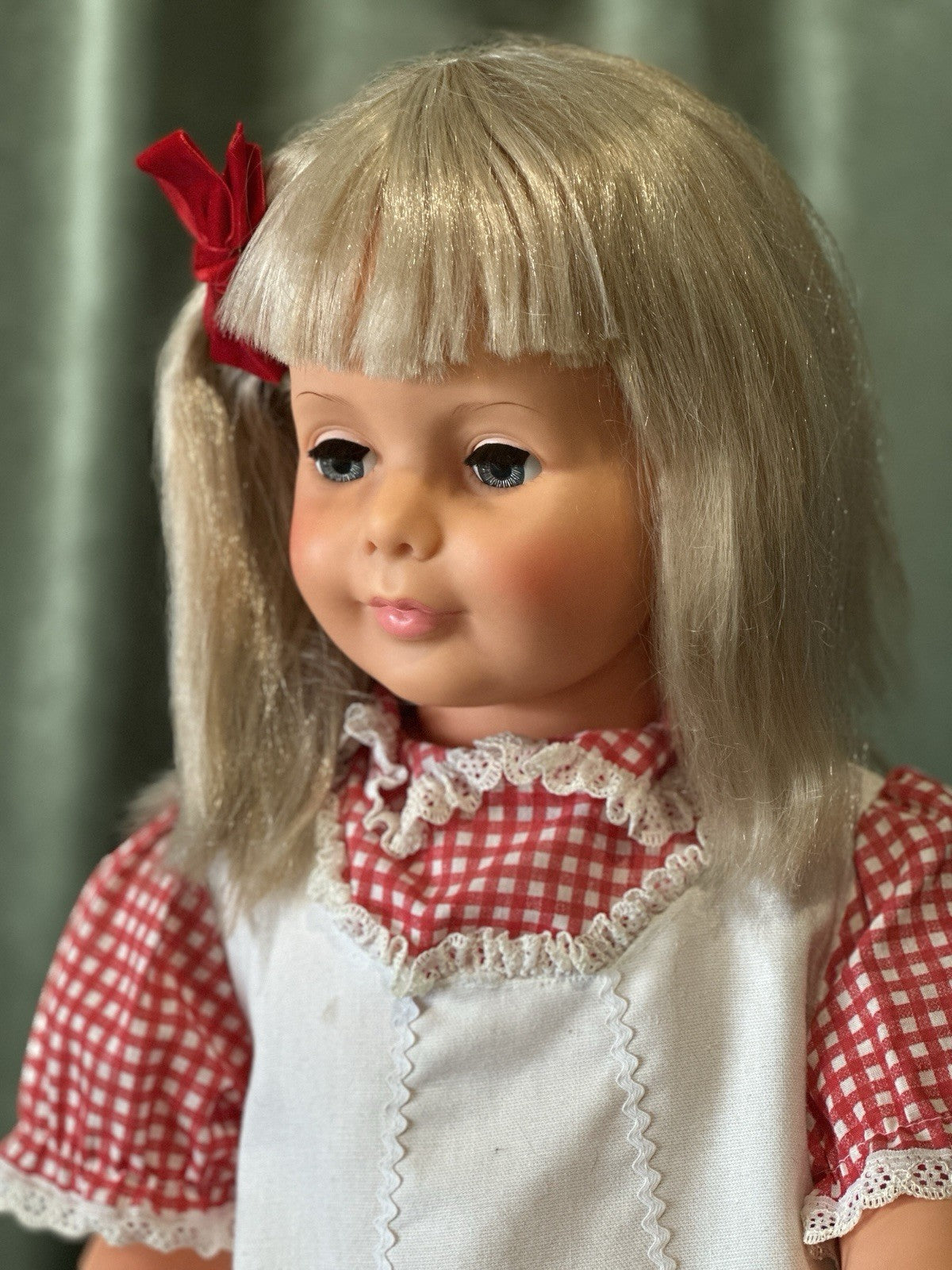 Vintage Ideal G-35 Patti Playpal 35” Walker Doll Blonde Vintage Outfit