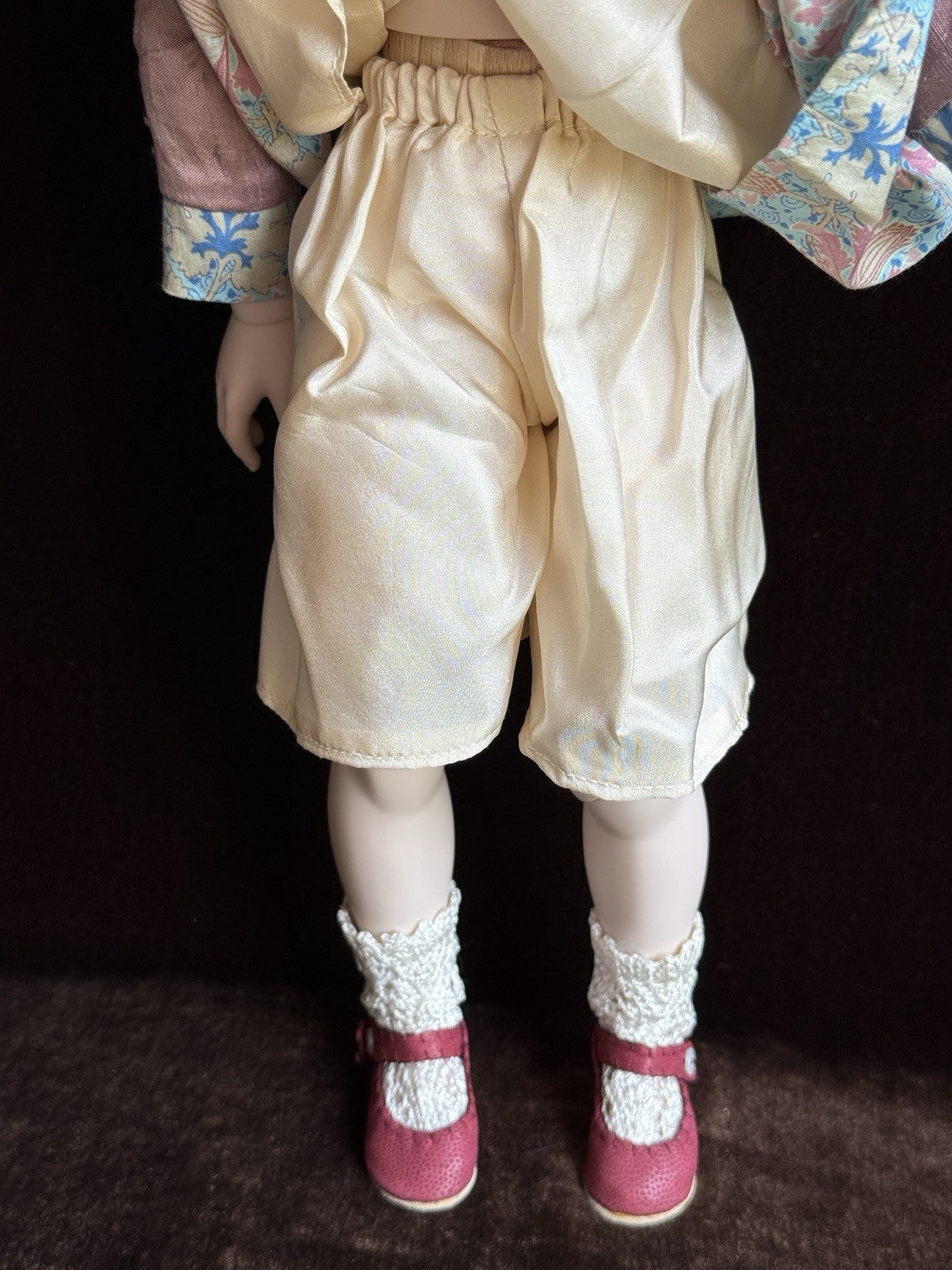 Collectible 17" Jointed Porcelain Pauline Doll German Artist Regina Sandreuter