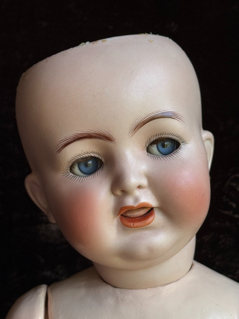Large 24” Antique German Kammer & Reinhardt Simon Halbig 126 Flirty Eyes Doll