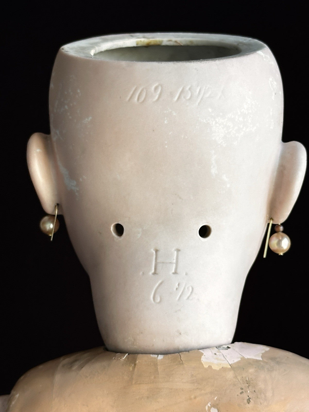 Antique German 30” Heinrich  Handwerck 109 Bisque Head Doll