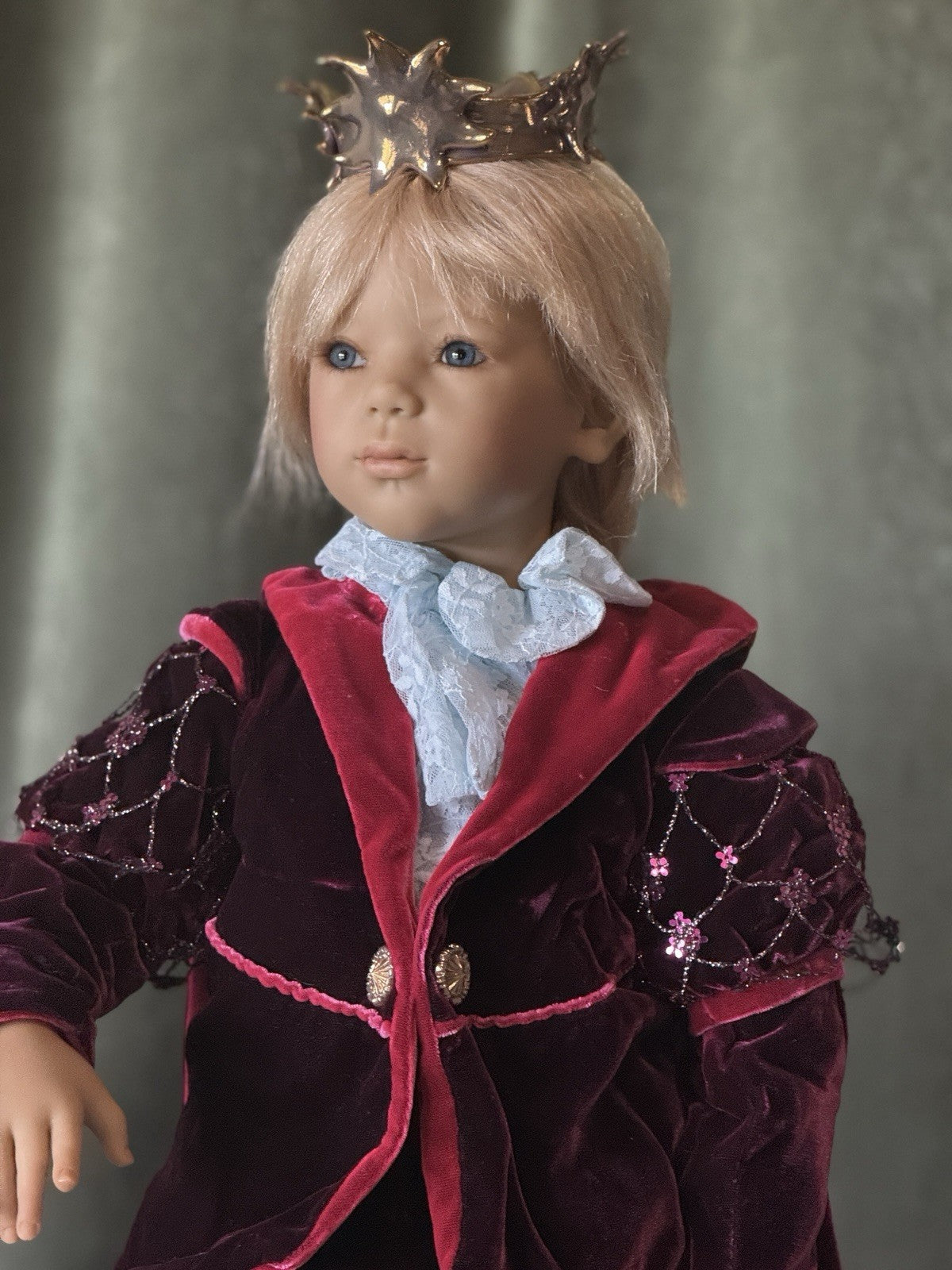 Vinyl 2002 Collection Annette Himstedt 29” Doll “Prince Sunray” LE 713