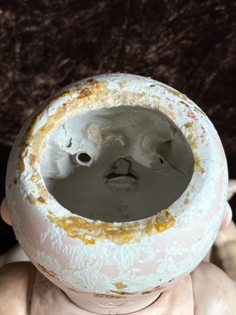Rare Japanese 18" Yamato Nippon Oriental Asian Bisque Head Baby Doll