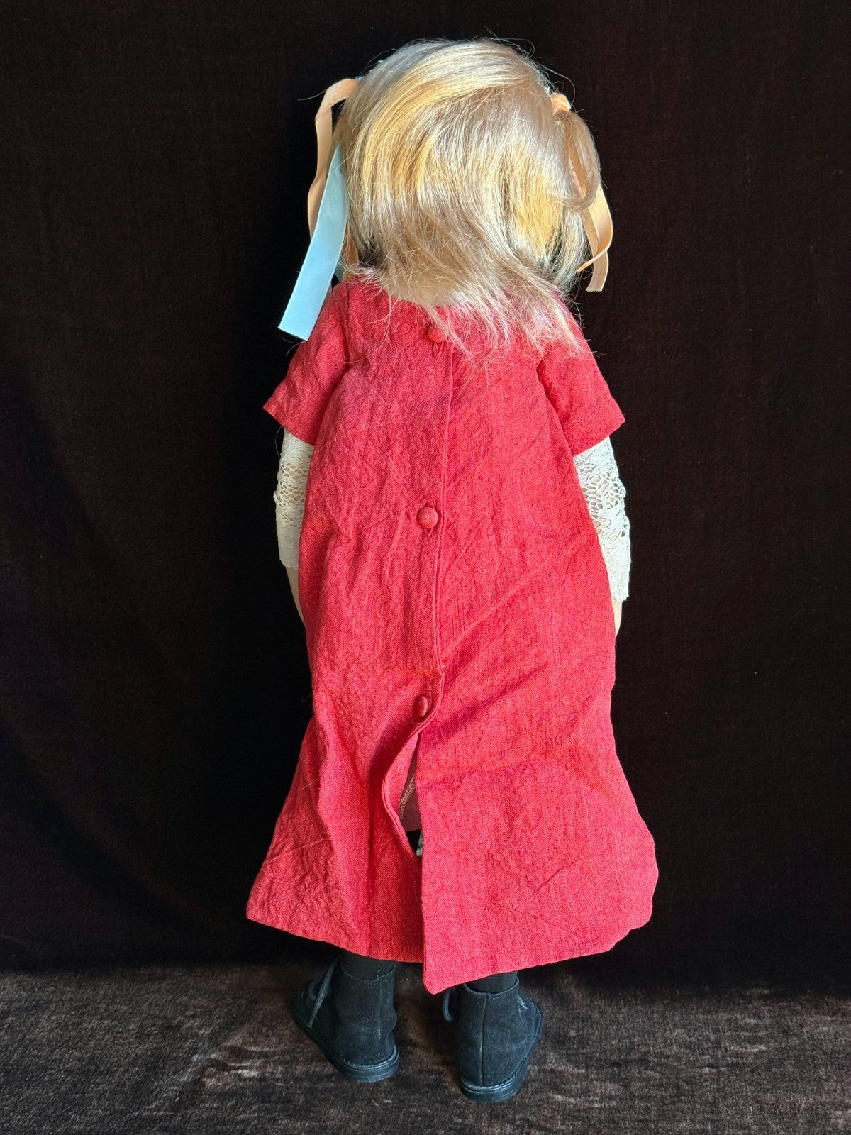 Rare Lifelike Zwergnase 22” Vinyl Irmi Doll 2005 LE 50 with Tag and Box