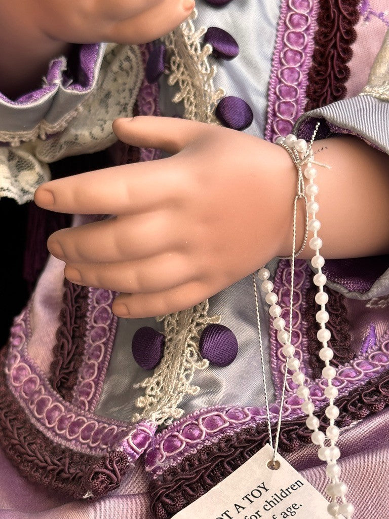 Huge Mary Benner 36" Porcelain Repro of French Bru Jne Michiko Doll LE 750