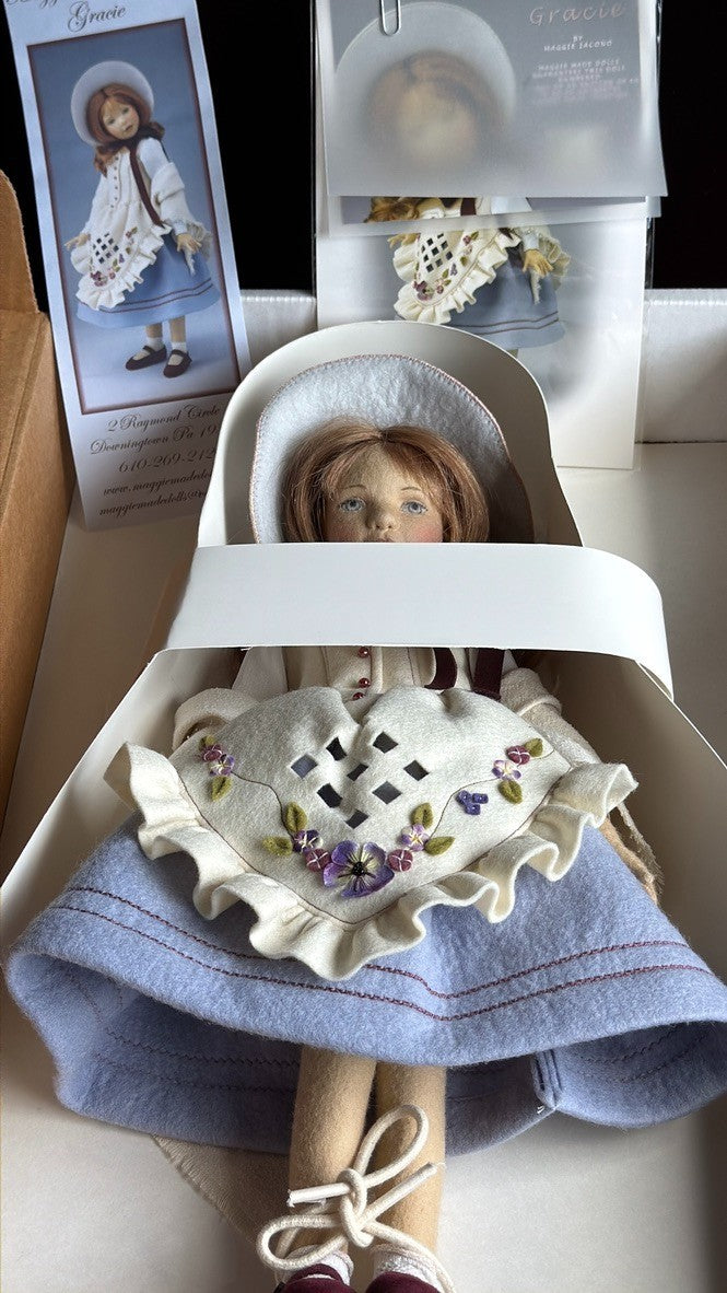 Collectible Maggie Iacono 16" Gracie Doll Special Edition 2008 New in Box LE 60