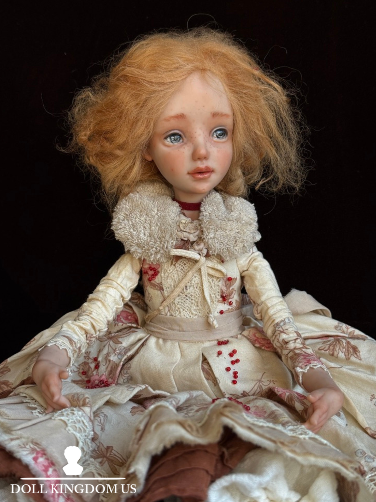 OOAK Russian Artist 21" Oplakanska Helena Olivia Doll in Box with Tag