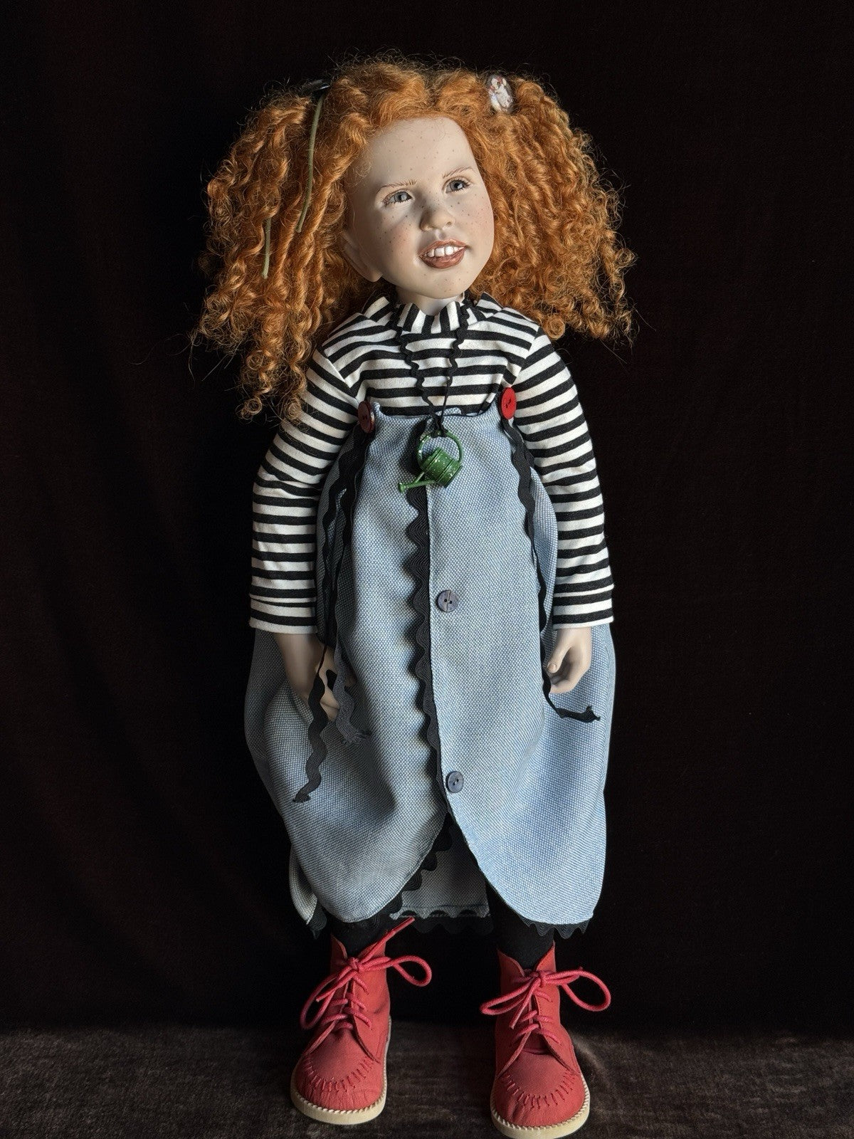 Rare Lifelike Zwergnase 23.5” Vinyl Carlotte Doll 2022 LE 25 with Tag and Box