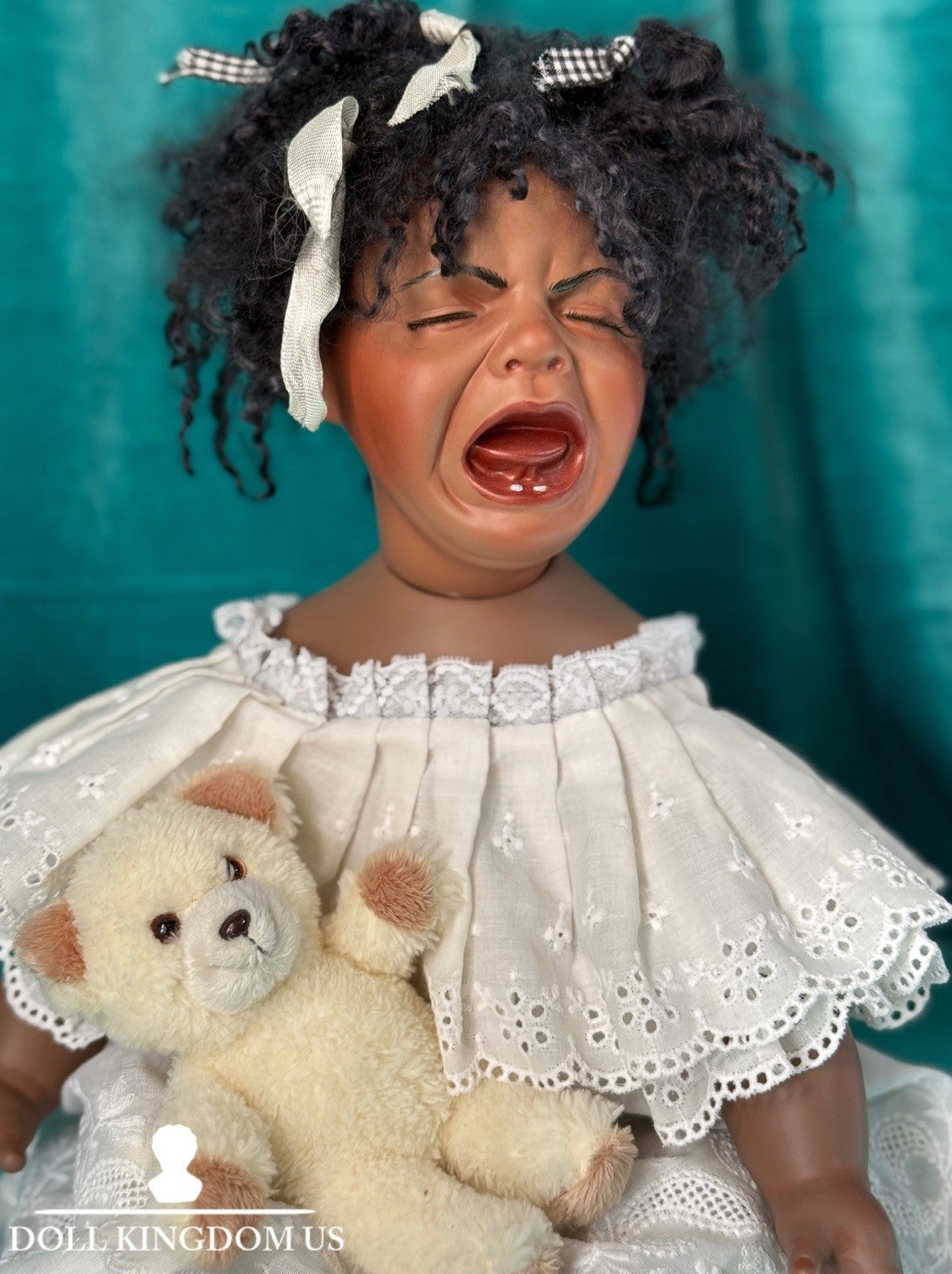 Reproduction Of “Sweet Pea ” by Mary Van Osdell Porcelain 19” Doll