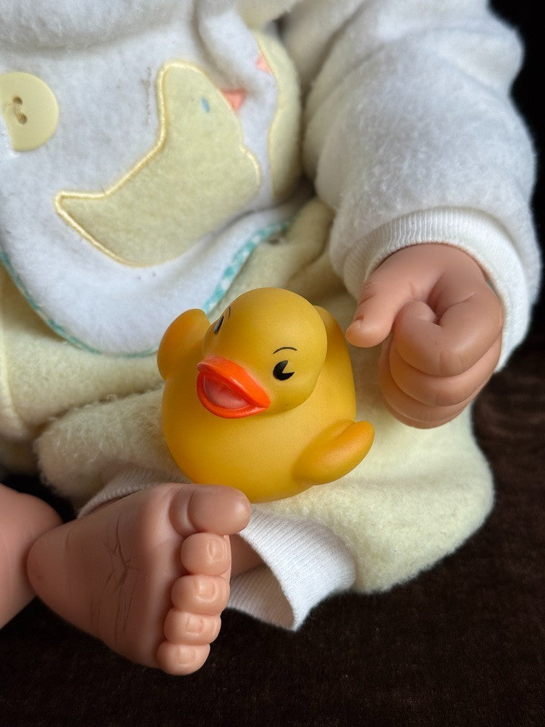Lee Middleton “Just Ducky” Vinyl Cloth Baby Doll by Reva Schick LE 3000 in Box