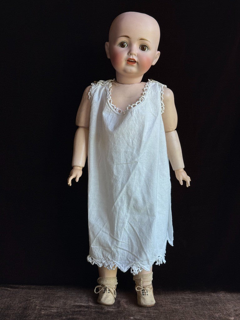 Antique German 22” Kestner JDK 260 Bisque Head Toddler Doll