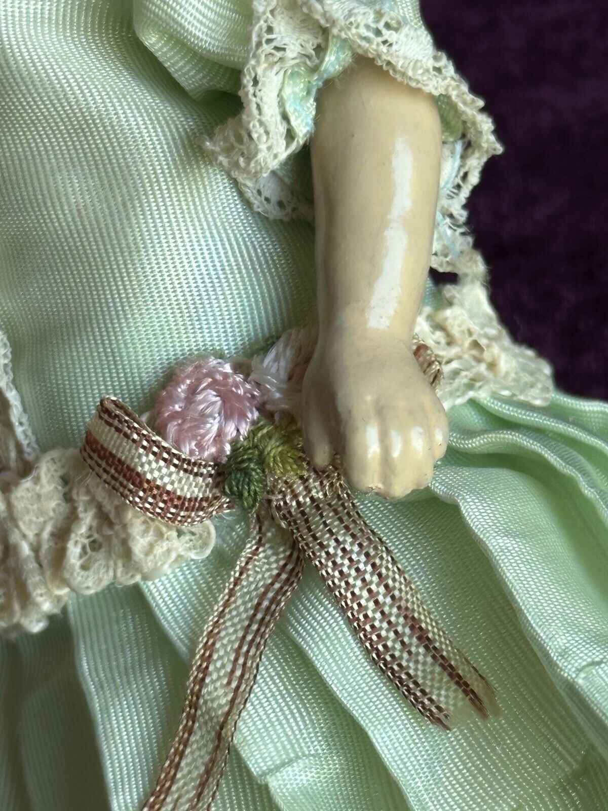 Antique German 6” Miniature Halbig Kammer Reinhardt Walker Bisque Doll