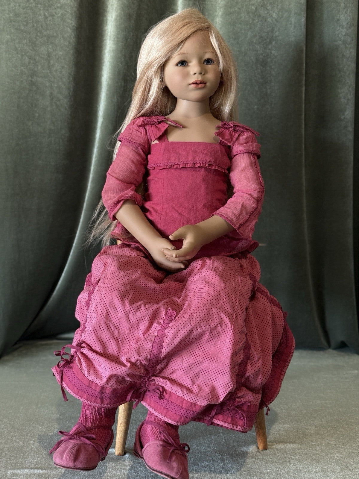 MIB Vinyl Annette Himstedt 37” Doll “Sini” LE 377 Box/COA