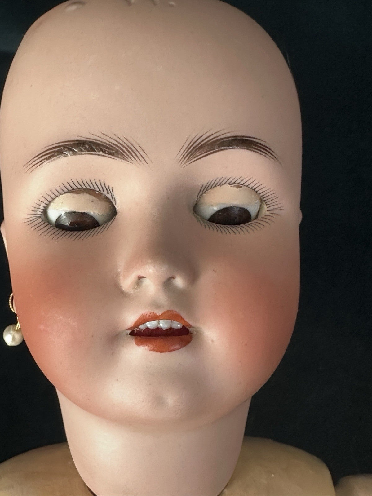 Antique German Simon Halbig Heinrich  Handwerck Bisque Head 20” Doll