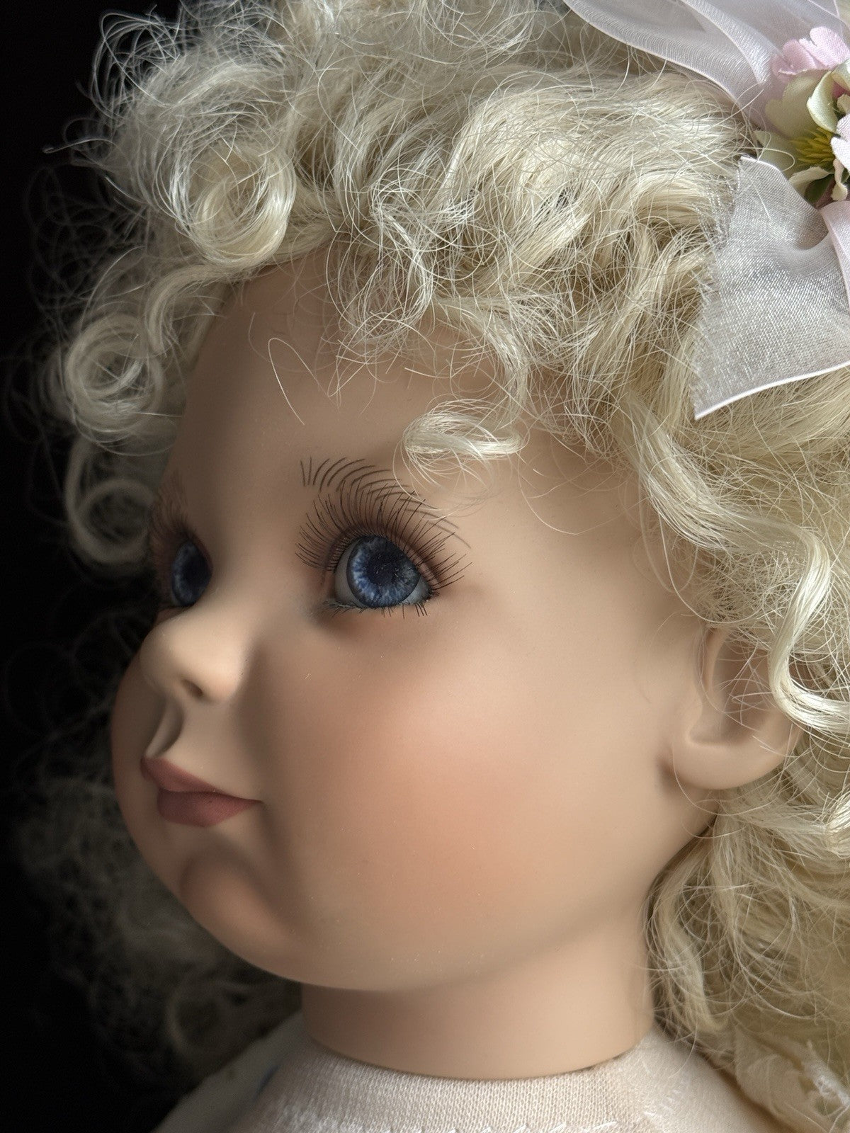 Collectible Virginia Turner 27” Vinyl Cloth Girl Doll LE 300
