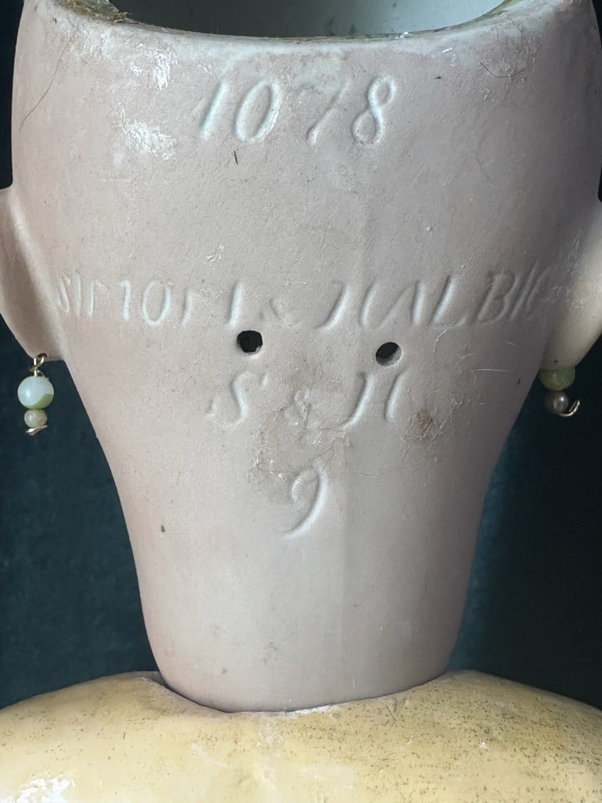 Rare Antique German Simon Halbig 21” Doll Mold 1078 Bisque Head Composition Body