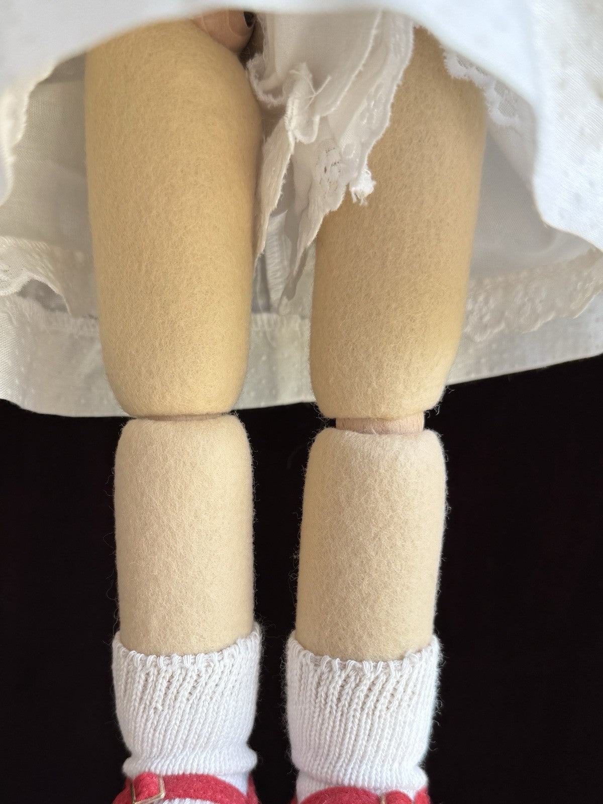 Collectible 16” Maggie lacono Corey Felt Cloth Doll LE 75