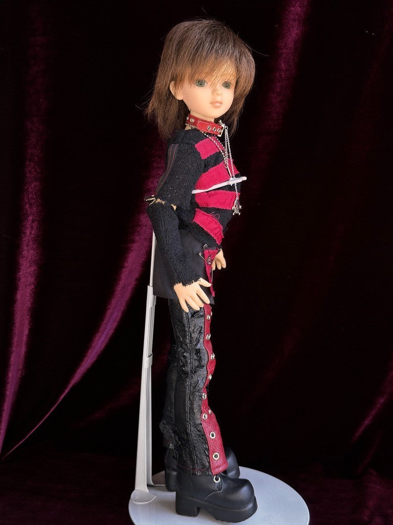 Volks Early 2001 BJD MSD 17" Tsubaki (?) Resin Doll Faceup Dressed