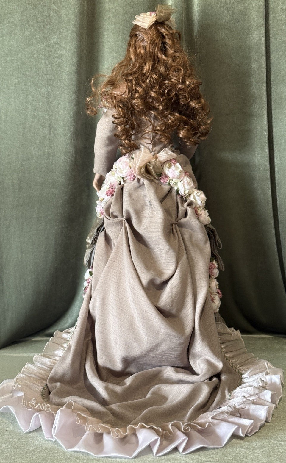 Collectible Porcelain 34” Doll “Charlyn” Pat Dezinski & Rustie LE 400 Tag/Stand