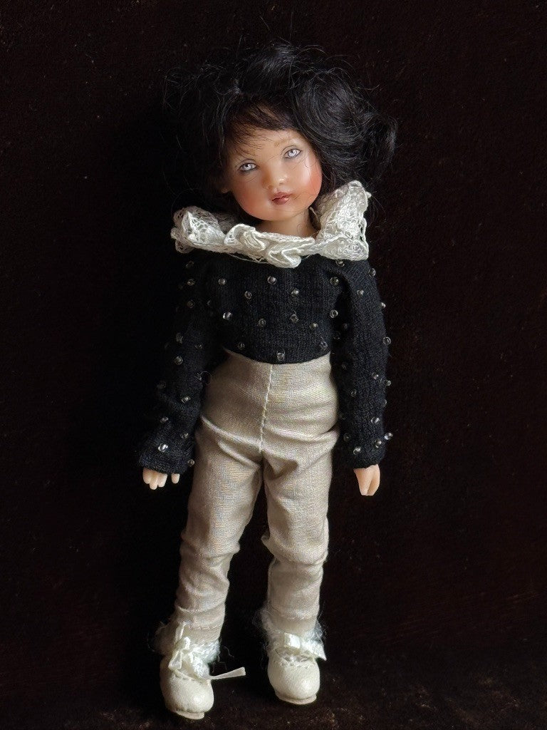 Helen Kish Pocket BJD The Enchantment of Babette Miniature 5" Doll in Box LE 50
