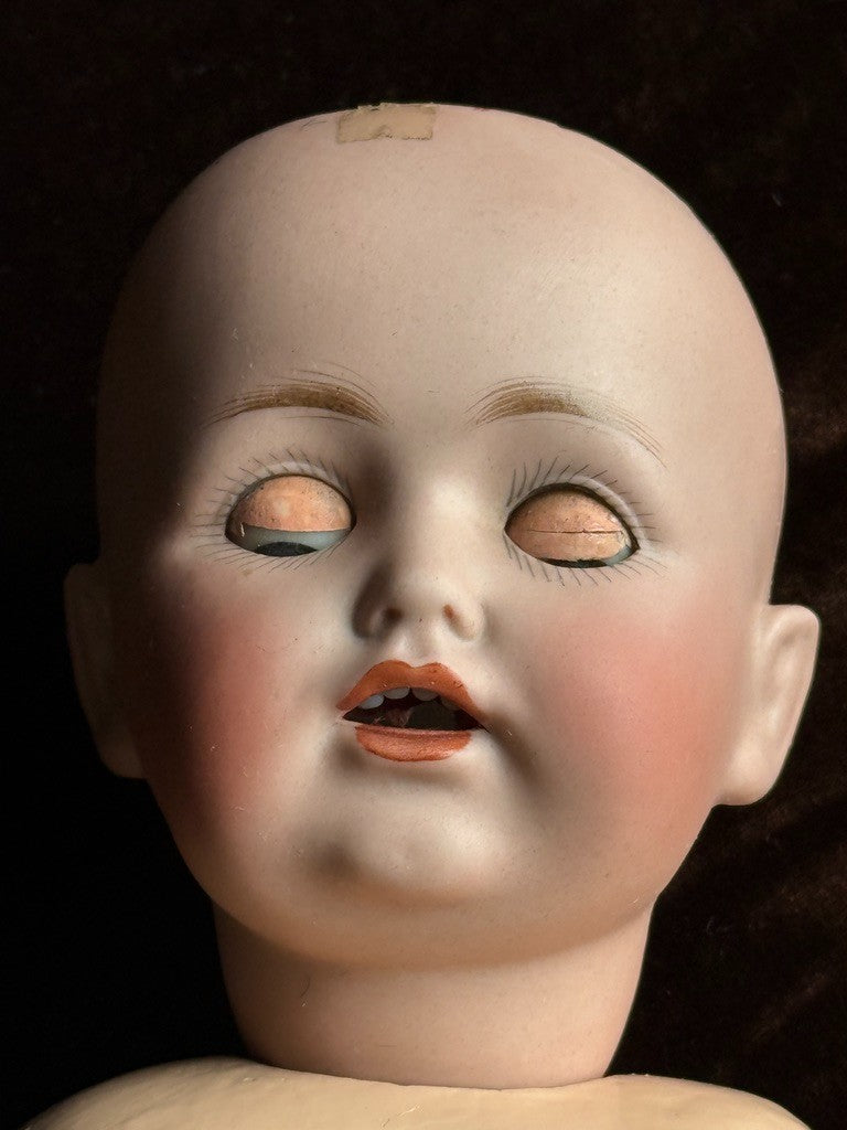 Antique German 17” Kestner JDK 260 Bisque Head Toddler Doll