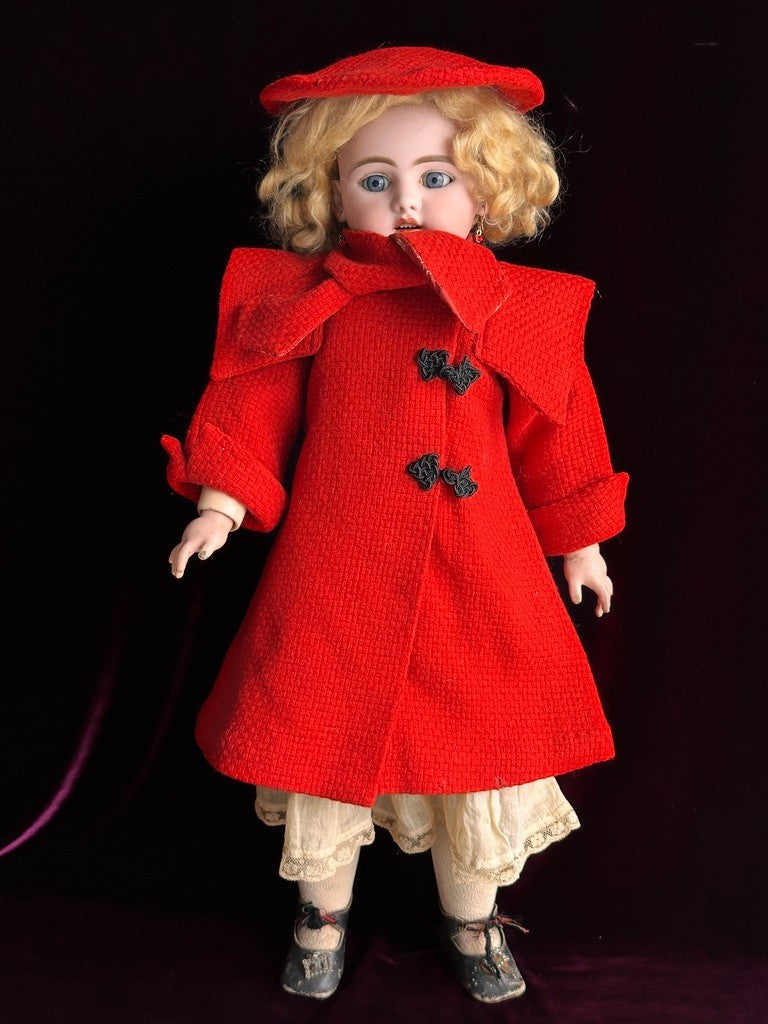 Antique German 22.5” Simon Halbig 1079 Bisque Head Doll