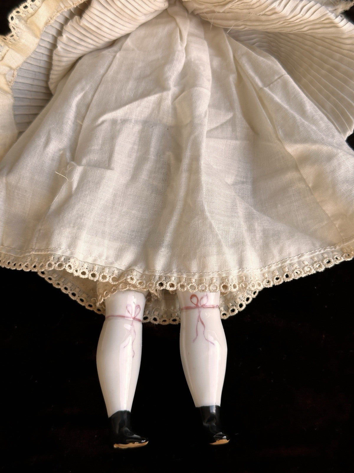 Vintage 13” Reproduction of Antique German Lydia China Head Doll