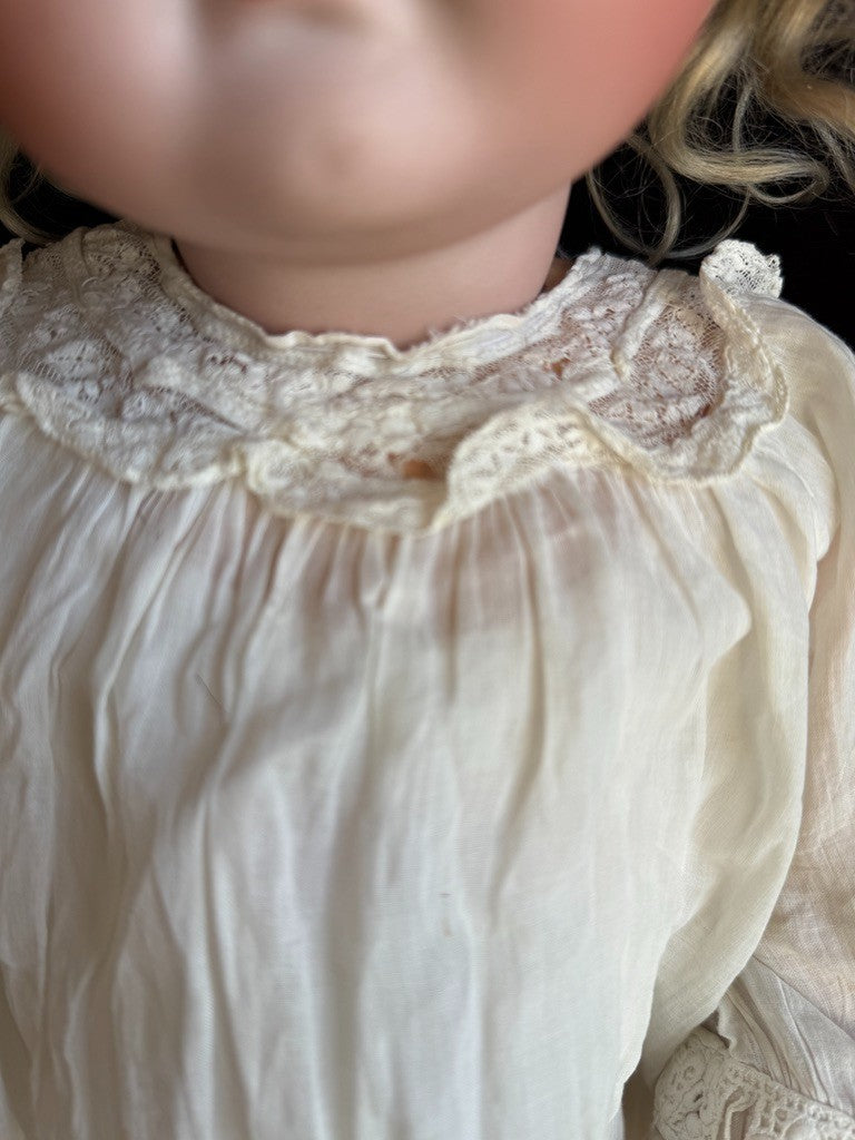 Antique German 28" Simon & Halbig Kammer & Reinhardt Bisque Head Doll