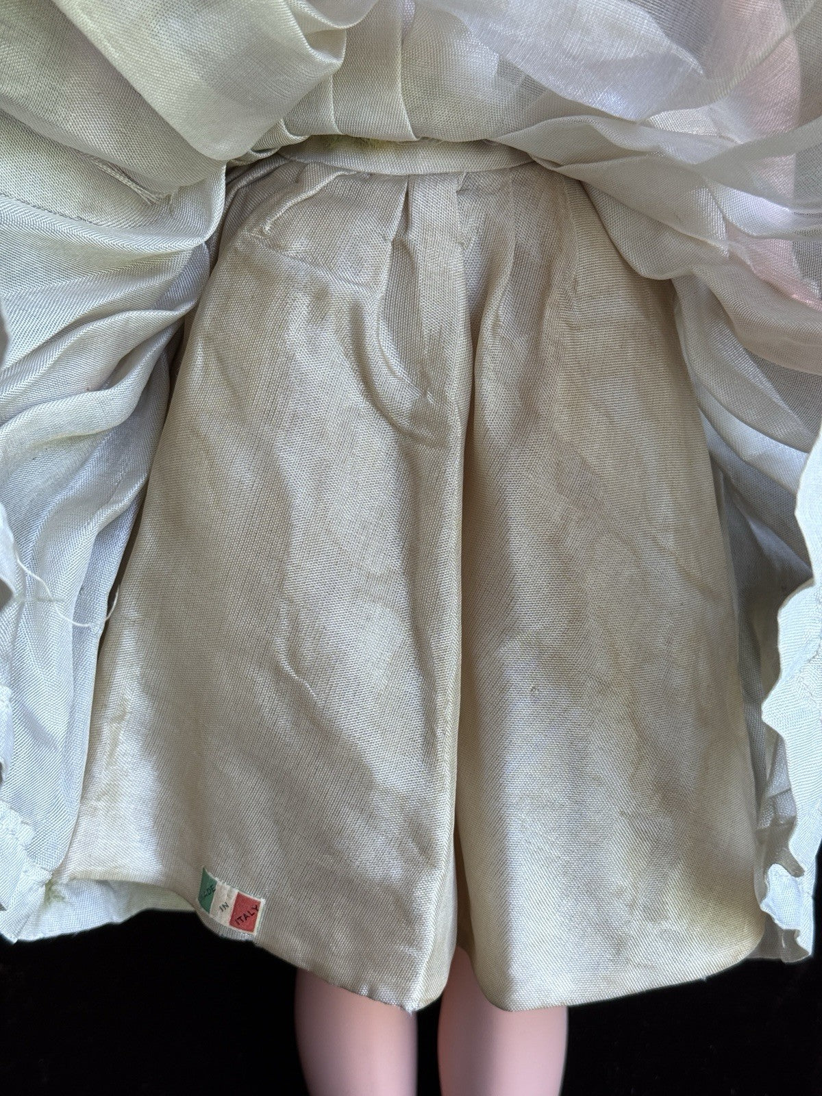 Rare Vintage Italian 25.5" Ottolini Sonia Flirty Eyes Plastic Fashion Doll