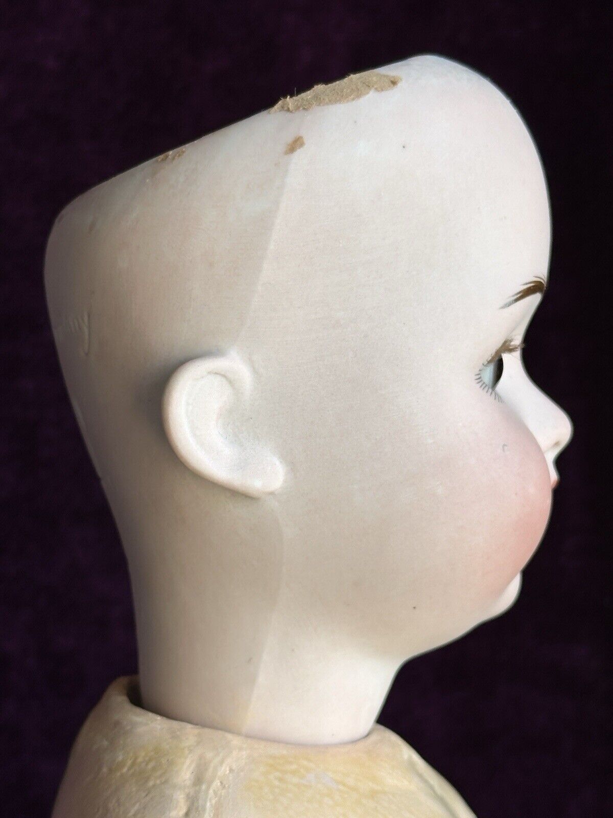 Rare Antique German 24” Theodore Wendt 121 Bisque Head Doll