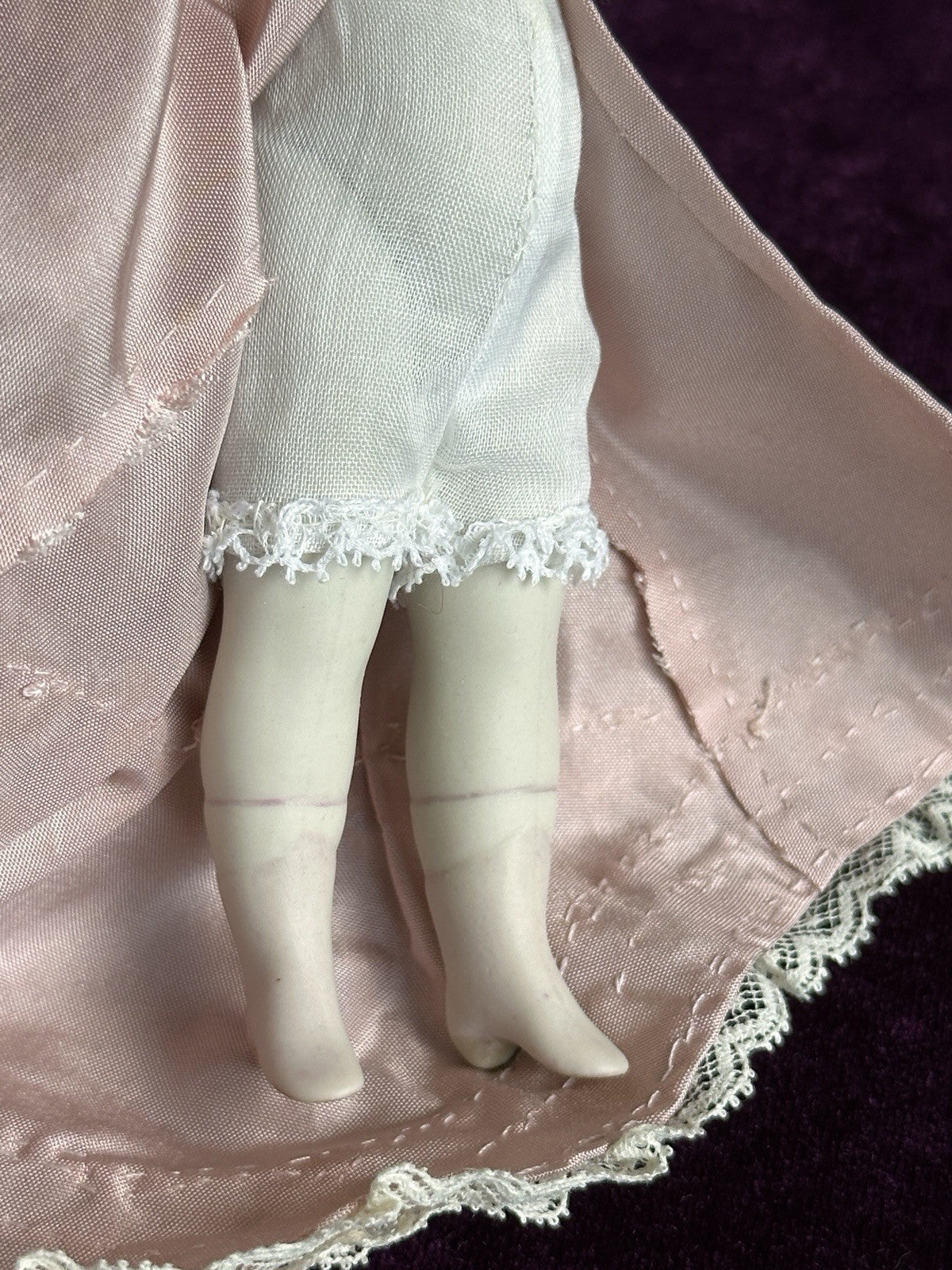 All Porcelain Cathy Hansen Reproduction of Antique French Mignonette Doll